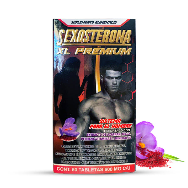 Suplemento Sexosterona XL Premium Energía para el Hombre