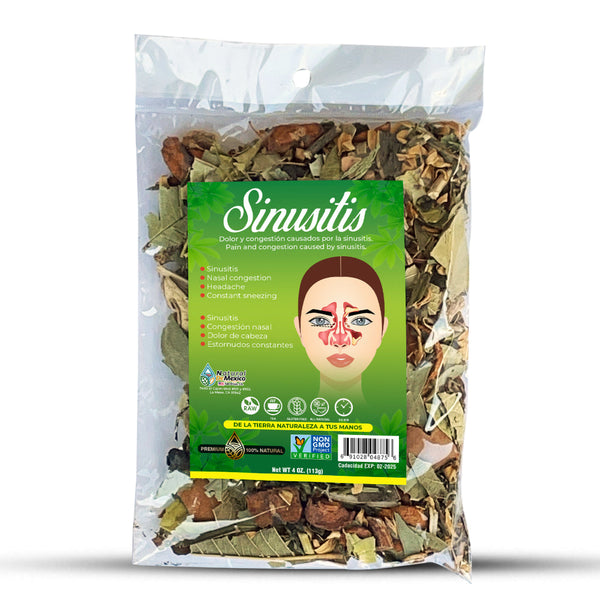 Sinus Compound Herbal Tea 4 oz. 113 grams Sinus Congestion & Pain Relief