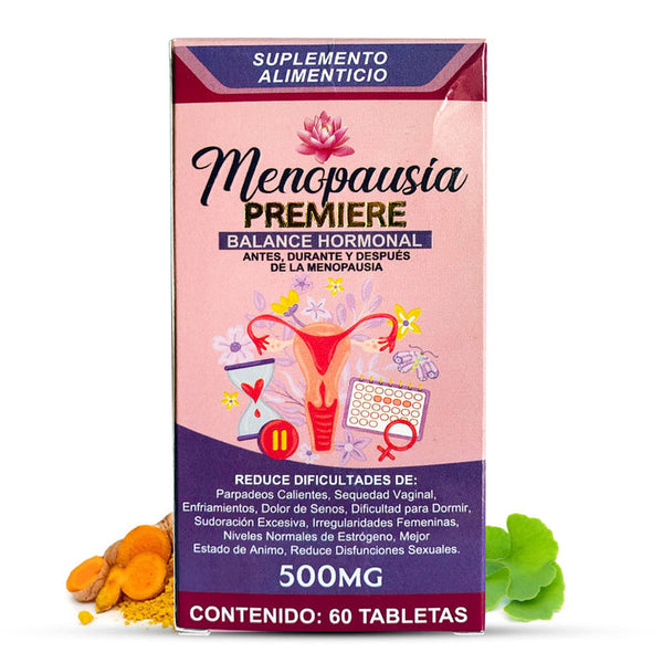 Menopause Supplement Premium 60 Tabs. and Herbal Compound 4 oz. Hormonal Balance