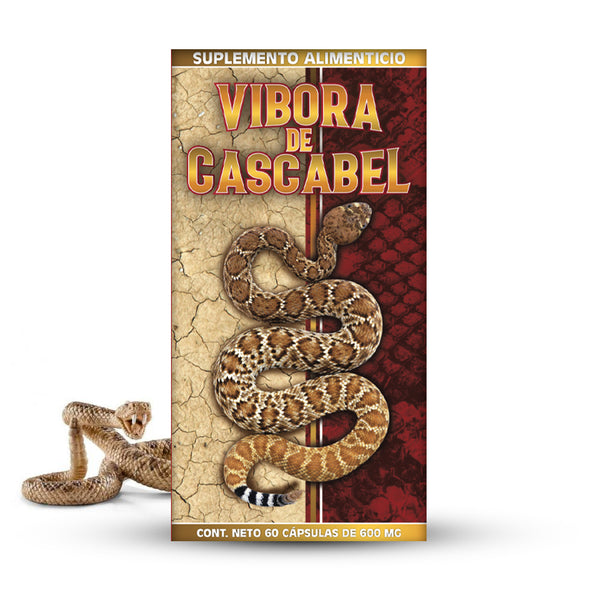 Suplemento Víbora de Cascabel Purifica la Sangre, Acne, Cicatrices