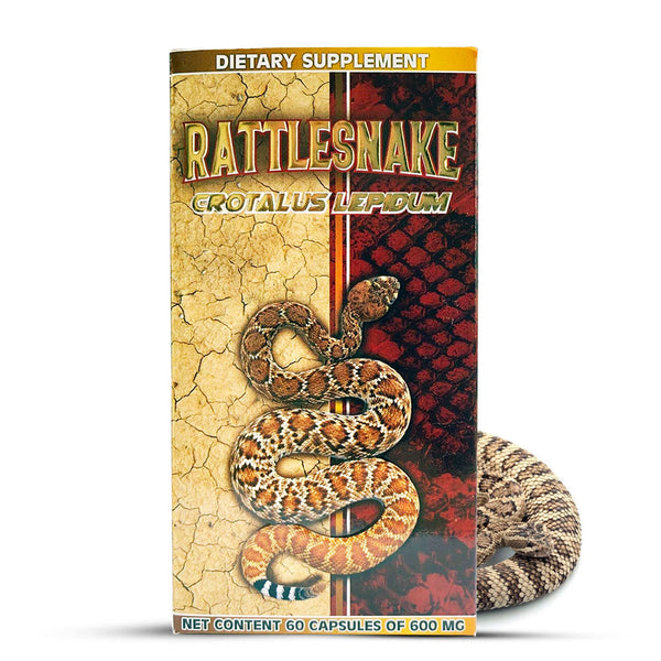 Rattlesnake Supplement 60 Caps. Rattlesnake Premium