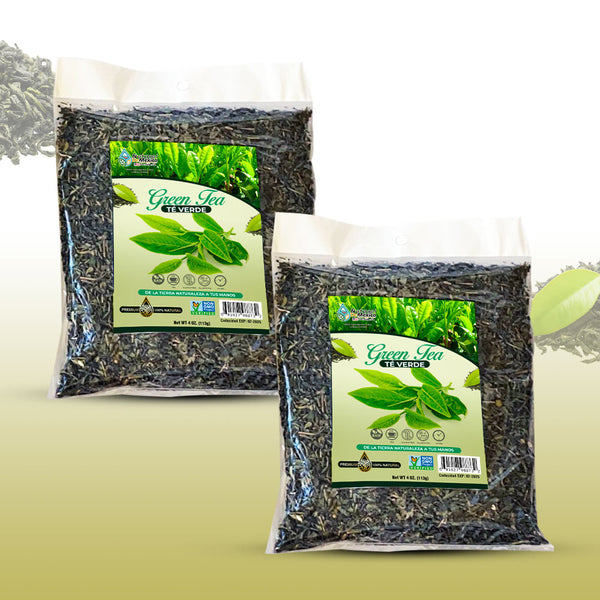 Te Verde Green Tea 8 oz-227g (2/4 oz) Mexican Herb