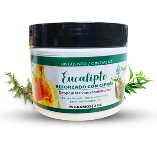 Ungüento de Eucalipto Reforzado con Ciprés 75 gms.