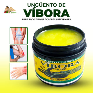 Ungüento de Víbora Pomada Tópica Analgésica del Dolor Articular
