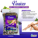 Várices Compuesto Herbal Tea 4 oz. 113 gr. Varicose Veins Treatment Foot