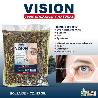 Vision Compuesto Herbal Tea 4 oz. 113 gr. Mejora la Vision