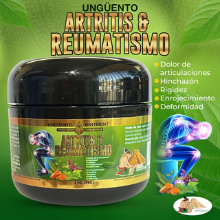 Unguento Artritis y Reumatismo Dolor de Articulaciones 2 Oz.