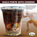 Maca Forte 150 Capsulas Ayuda a Energia y Resistencia Fisica Ayuda a Mejorar Funcion Sexual del Hombre