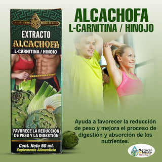 Extracto de Alcachofa Ayuda a Reducir Peso 60ml.