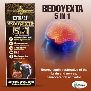 Extracto Bedoyecta 5 en 1 Neurovitaminico 60ml.