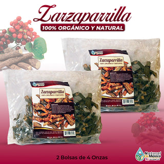 Raíz de Zarzaparrilla Herbal Tea 8oz-227g. 2/4 oz. Infusion Mexican Herb