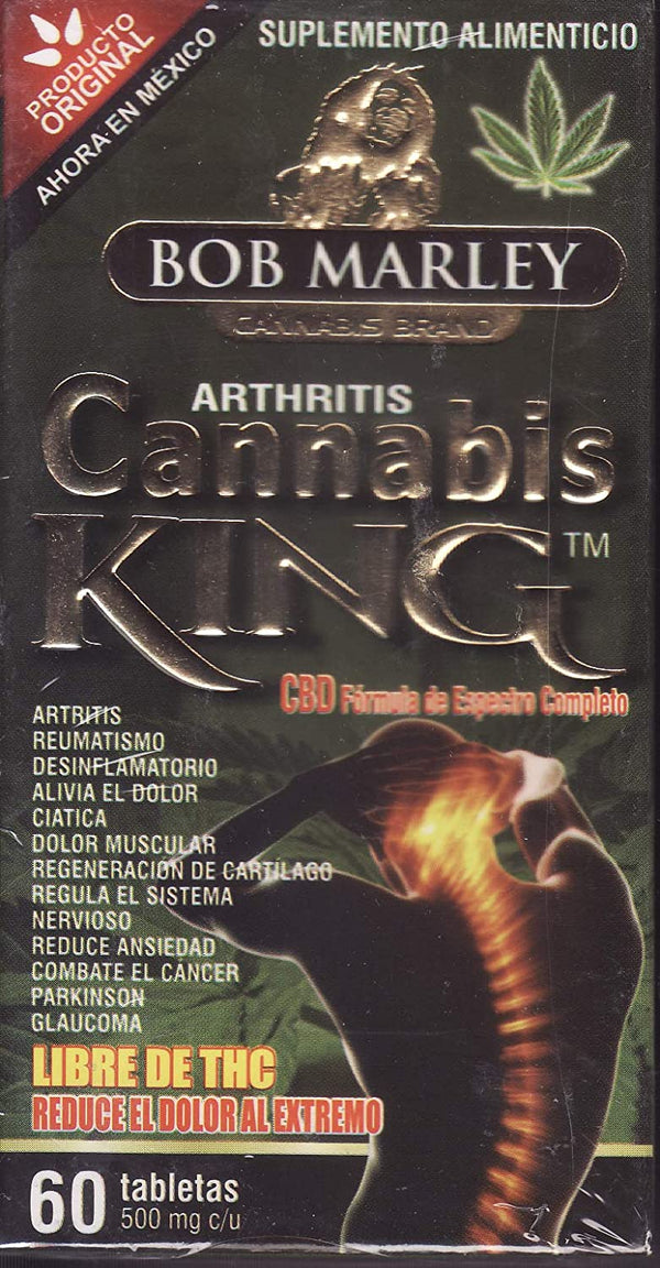 Canna King Bob Marley Arthritis King The Best & Original Canna 60 Tablets