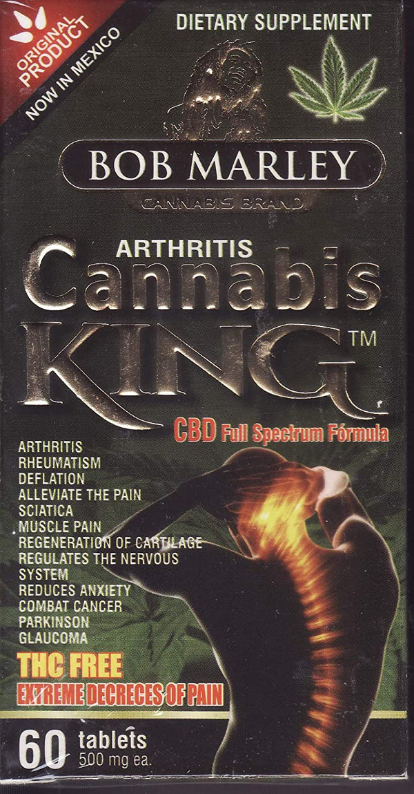 Canna King Bob Marley Arthritis King The Best & Original Canna 60 Tablets