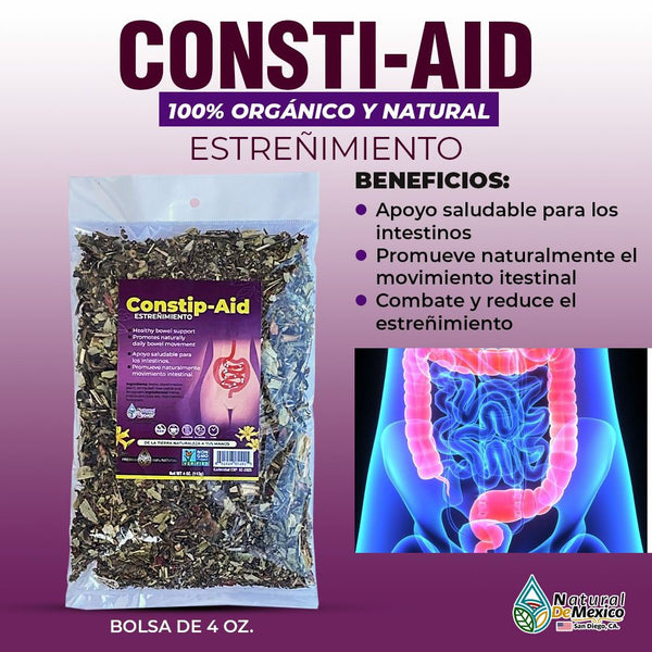 Herbal Compound Consti Aid 4 Oz. 113 Gr. Support for the intestines