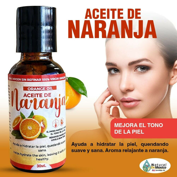 Orange oil 30 ml. Unrefined Virgin Orange Oil for Skin and Massage
