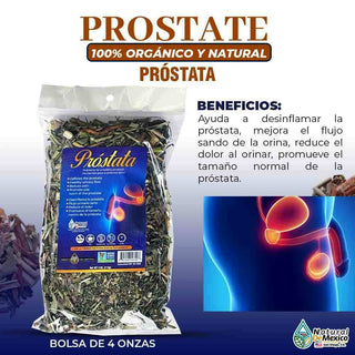 Prostata Herb Tea 4 oz. 113g. Prostate Support Health Pure Extract Mexican Herbs