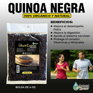 Quinoa Negra Te Herbal 4 oz 113gr. para Veganos Aumenta tu energía, Minerales
