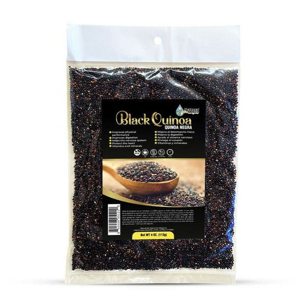 Quinoa Negra Te Herbal 4 oz 113gr. para Veganos Aumenta tu energía, Minerales