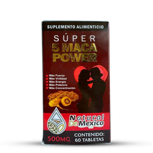 5 Peruvian Macas Drinkable Supplement and Tablets More Sexual Potency Health