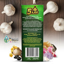 5 Garlic With Ginkgo Biloba Drinkable Supplement 500ml 16 oz. Arthritis Muscle Pain