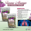 Tizana de Abango Expectorante natural para los pulmones 8 onzas (2 de 4 oz)-227g