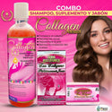 Hyaluronic Acid with Collagen Combo Shampoo, Capleta and Soap Bar Skin & Hair