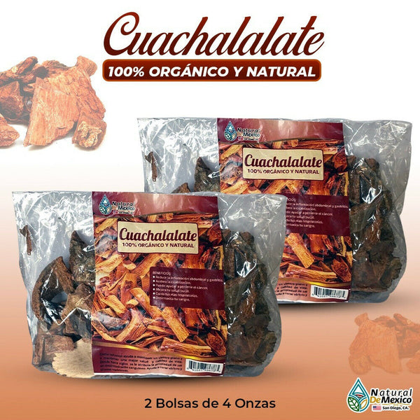 Cuachalalate Mexican Herbal Tea 8 oz-227g (2/4 oz) Stomach Gastric Health