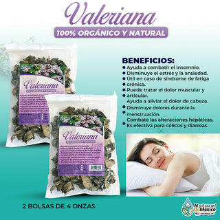 Valeriana Valerian Root Relaxation and Sleep super efectiva 8 oz(2 de 4 oz)-227g