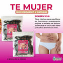 Te Mujer (Women Care BlendHerbs Tea) balance hormonal 8 onzas (2 de 4oz)-227g.
