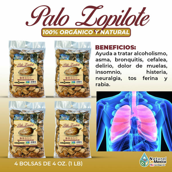 Palo Zopilote Semilla de Caoba 1 Lb-453g (2/4 oz) Mahogany Seeds Salud Pulmonar