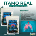 Itamo hierba tea ayuda a tratar asma, resfriados y la tos 8 oz (2 de 4 oz)-227g.