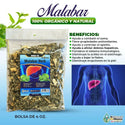 Malabar Herb Tea 4 oz. 113g. Spinach Organic Plant Liver Protection, Baja Fibre