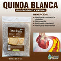 Quinoa Blanca Te Herbal 4 oz 113gr. Fibra Vegana 100% No Engorda, Colesterol