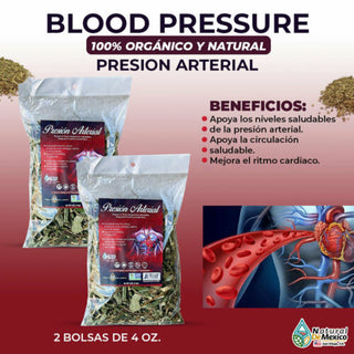 Presion Arterial Compuesto Herbal 1 lb. 453gr. (4/4 oz.) Blood Pressure Herb Tea