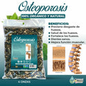 Osteoporosis Herbal/Tea 4 oz-113g. Fortalece y Reconstruye Huesos, Bone Health