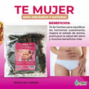 Te Mujer Woman Tea (Women Care BlendHerbs Tea) balance hormonal 4 onzas-113g.