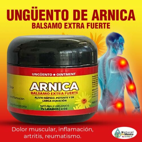 Arnica Ointment Arnica Ointment Balsamo Extra Strong Arthritis, Rheumatism