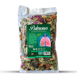 Pulmones Herbal/Tea 8 Oz-226gr. (2 de 4 Oz.) Desinflamar Pulmones, LUNG HEALTH
