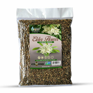 Sauco, Flor de Sauco 1 Lb-453g (4-4oz) Herbal/Tea Elder Flower Immune Support