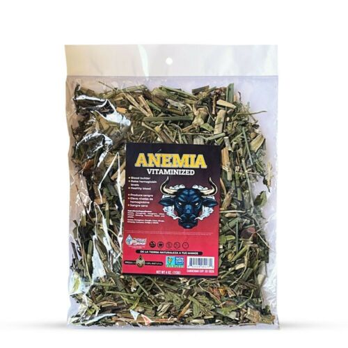 Anemia Vitaminado Compuesto Herbal 8 oz. 227gr. (2/4) Globulos Rojos Sangre Sana