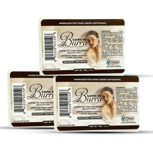 Donkey's Milk Set 3 Lightening Natural Whitening Soaps, DONKEY'S MILK SOAP
