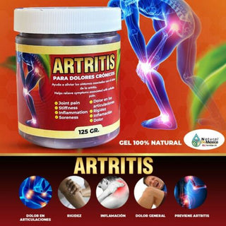 Artritis Gel para Dolores Cronicos 125gr. Arthritis Pain Relief Topical Pomada
