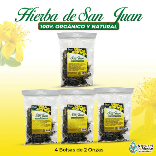 Hierba de San Juan 8 oz-227g (2/4 oz) St. John's Wort FlowerNatural Deep Sleep