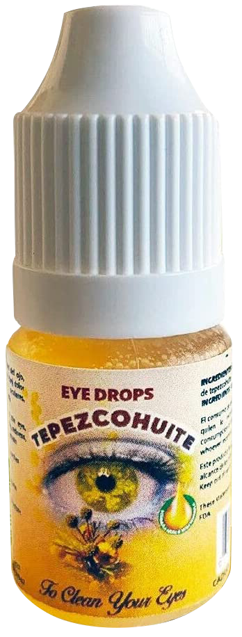 2 Pack Gotas de Tepezcohuite para limpiar y curar Tus ojos - Natural de México