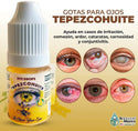 2 Pack Gotas de Tepezcohuite para limpiar y curar Tus ojos - Natural de México