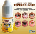 3 Pack Gotas de Tepezcohuite para limpiar y curar Tus ojos - Natural de México