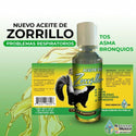 Aceite de Zorrillo 100% Problemas Respiratorios, Tos Support Respiratory Problem